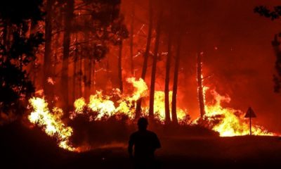 Plusieurs personnes sont évacuées suite à la reprise d'un incendie de forêt dans le sud de la France. 18