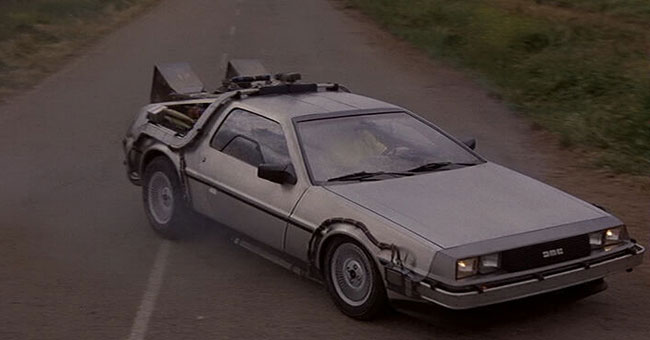 DeLorean - Retour vers le futur - voitures de cinéma