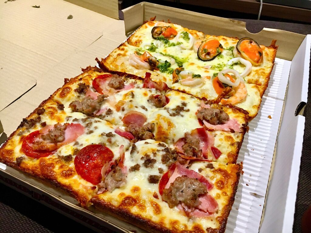 Pizza Mania, pizza à la poêle