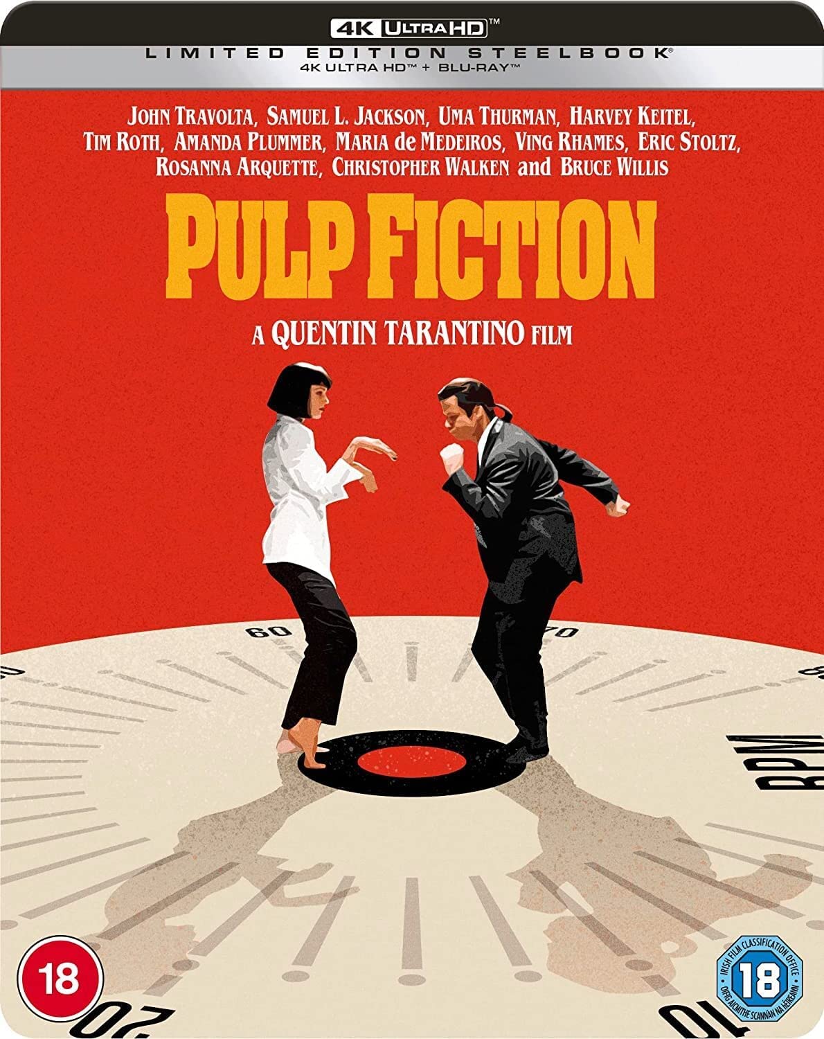 GAGNEZ "Pulp Fiction" sur un tout nouveau Steelbook 4K UHD 3