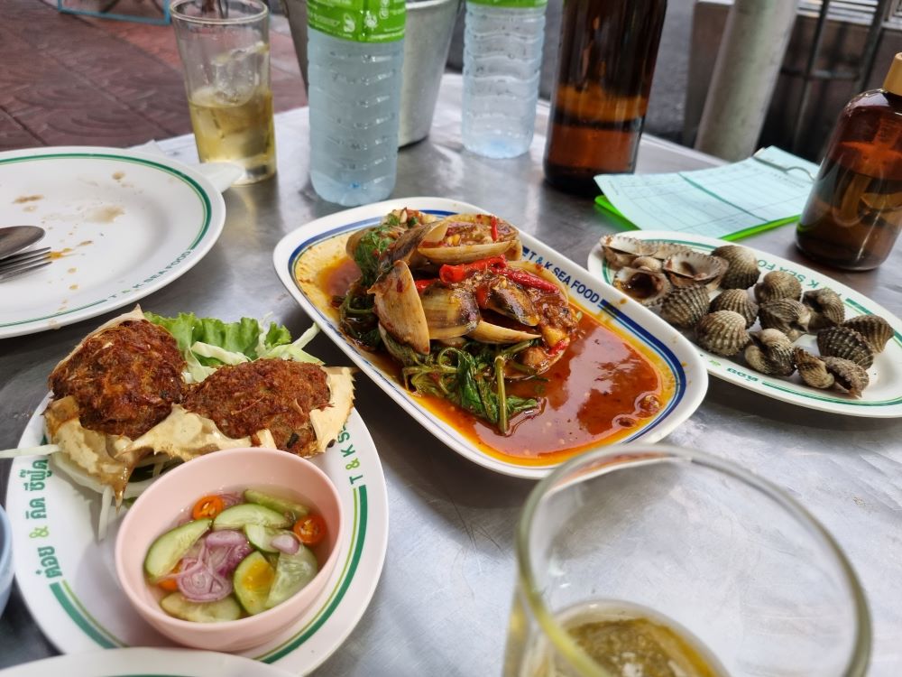 Idéal pour les meilleurs fruits de mer de la rue dans le quartier chinois de Bangkok : T&K Seafood 15