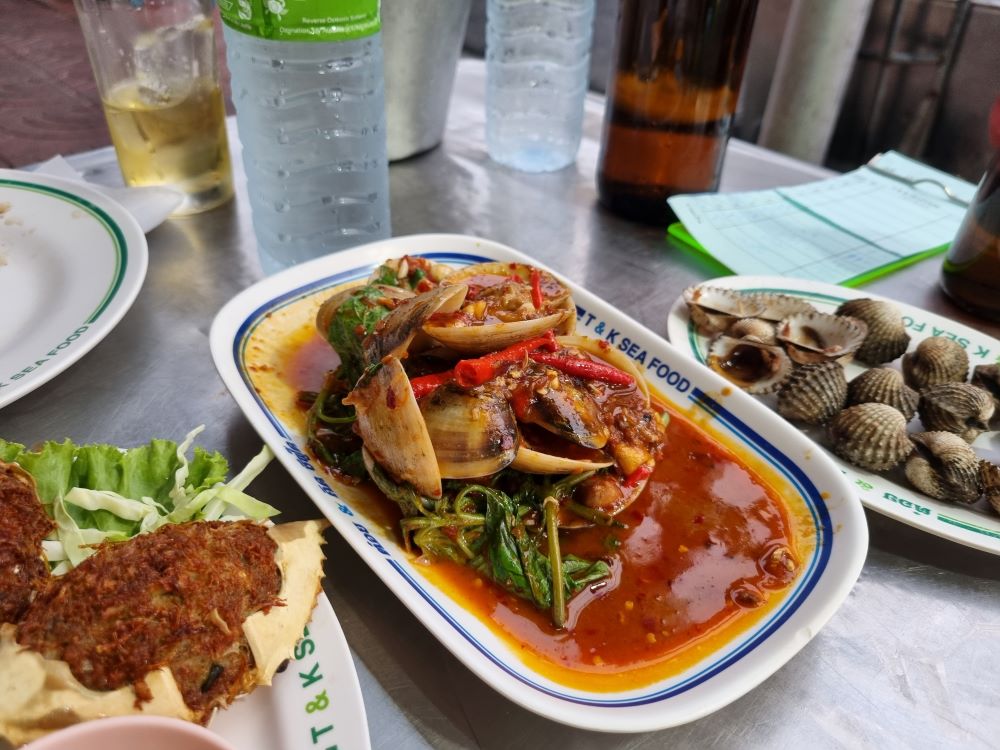 Idéal pour les meilleurs fruits de mer de la rue dans le quartier chinois de Bangkok : T&K Seafood 19